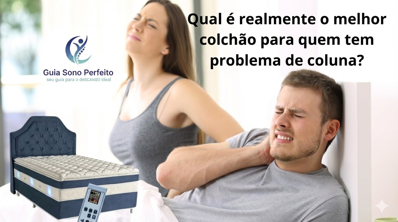 Melhor colchão para coluna: como escolher e aliviar dores nas costas de ...