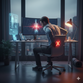 Dores nas Costas na Era Digital: Causas Modernas, Sintomas, Prevenção e Soluções Comprovadas